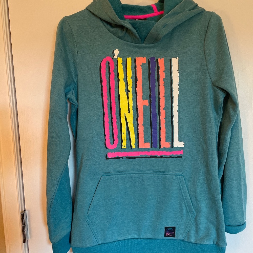 Teal sweatshirt
